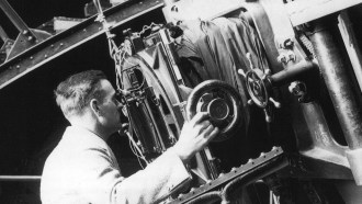 Historical picture of Edwin Hubble